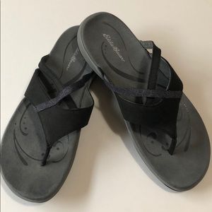 Women’s Black Eddie Bauer Hasten Flip Flop Sandals